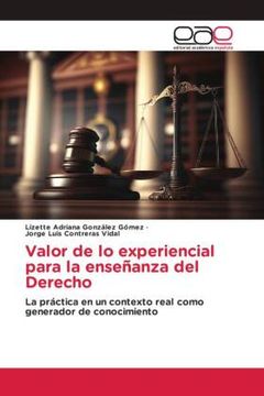 portada Valor de lo Experiencial Para la Enseã Â±Anza del Derecho