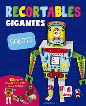 portada RECORTABLES GIGANTES. Robots