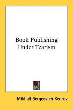 portada book publishing under tzarism (en Inglés)