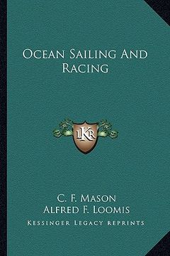 portada ocean sailing and racing (in English)