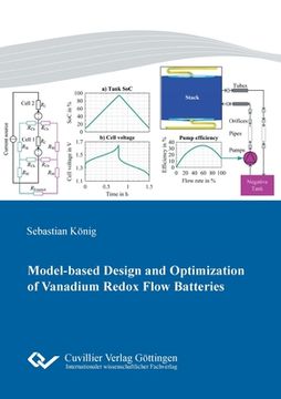 portada Model-based Design and Optimization of Vanadium Redox Flow Batteries (en Inglés)