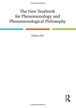 portada The New Yearbook for Phenomenology and Phenomenological Philosophy: Volume 16 (en Inglés)