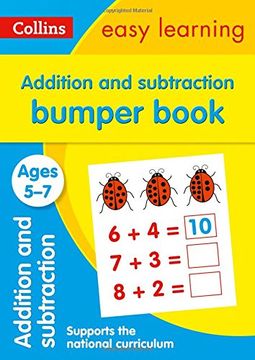 portada Addition and Subtraction Bumper Book Ages 5-7 (Collins Easy Learning KS1)