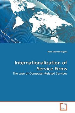 portada internationalization of service firms (en Inglés)