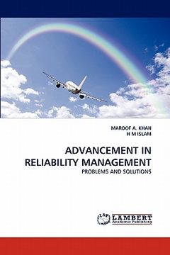 portada advancement in reliability management (en Inglés)