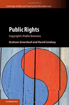 portada Public Rights: Copyright's Public Domains (Cambridge Intellectual Property and Information Law) (en Inglés)