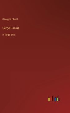 portada Serge Panine: in large print (en Inglés)