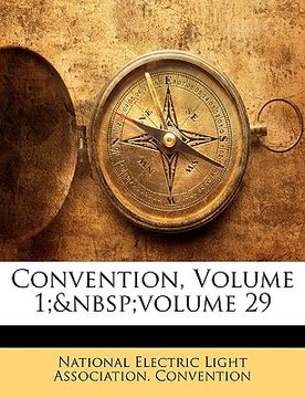 portada convention, volume 1; volume 29 (en Inglés)
