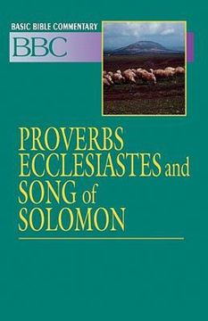 portada basic bible commentary vol 11 proverbs, ecclesiastes and song of solomon