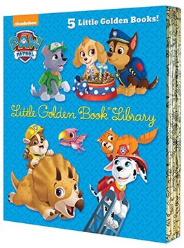 portada Paw Patrol Little Golden Book Library (Paw Patrol) (Paw Patrol: Little Golden Books) 
