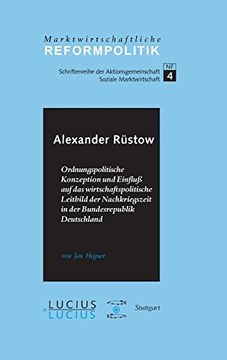 portada Alexander Rüstow (in German)