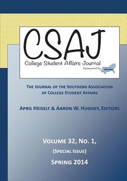 portada College Student Affairs Journal Volume 32, Number 1, Spring 2014 (en Inglés)