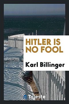 portada Hitler is no Fool 