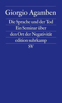 portada Die Sprache und der tod (in German)