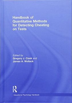 portada Handbook of Quantitative Methods for Detecting Cheating on Tests (in English)