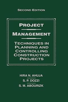 portada project management: techniques in planning and controlling construction projects (en Inglés)