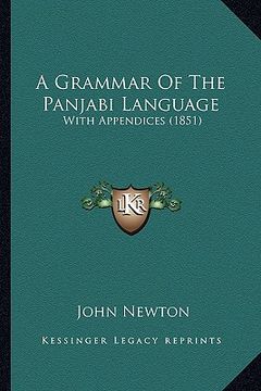 portada a grammar of the panjabi language: with appendices (1851)