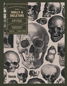 portada Skulls and Skeletons: An Image Archive and Anatomy Reference Book for Artists and Designers 
