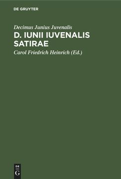 portada D. Iunii Iuvenalis Satirae (in Latin)