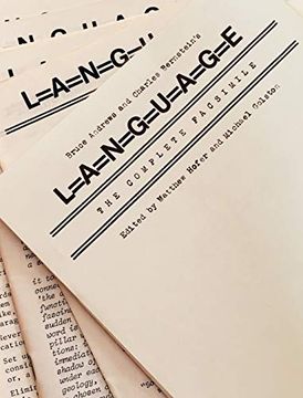 portada Bruce Andrews and Charles Bernstein'S L=A=N=G=U=A=G=E: The Complete Facsimile (Recencies Series: Research and Recovery in Twentieth-Century American Poetics) (in English)