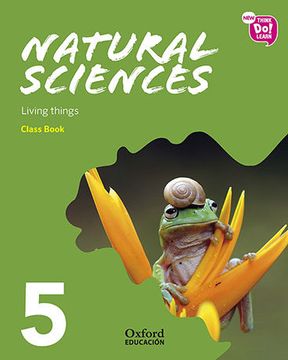 portada New Think Do Learn Natural Sciences 5. Class Book. Module 1. Living Things.