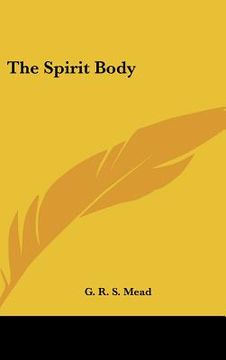 portada the spirit body (en Inglés)