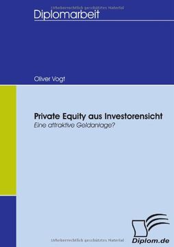 portada Private Equity aus Investorensicht - eine attraktive Geldanlage? (German Edition)