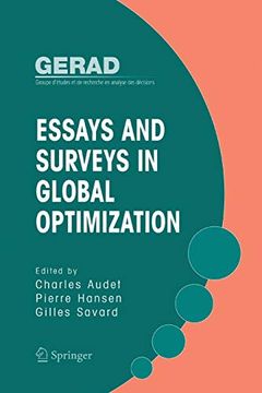 portada Essays and Surveys in Global Optimization (in English)