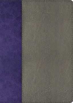 portada The Jeremiah Study Bible, Nkjv: Gray and Purple Leatherluxe Limited Edition: What it Says. What it Means. What it Means for You. (en Inglés)
