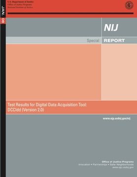 portada Test Results for Digital Data Acquisition Tool: DCCIdd (Version 2.0, June 1 2007)