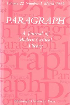 portada New British Hispanisms Paragraph Volume 22, Issue 1 Paragraph Special Issues