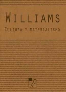 portada Cultura y Materialismo (in Spanish)