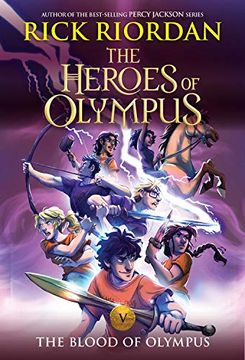 portada The Heroes of Olympus, Book Five the Blood of Olympus (New Cover) (en Inglés)