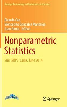 portada Nonparametric Statistics: 2nd Isnps, Cádiz, June 2014