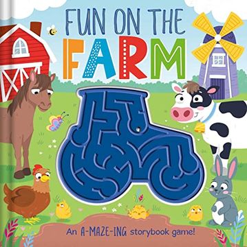 portada Fun on the Farm: With Interactive Maze (en Inglés)