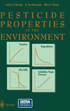 portada pesticide properties in the environment (in English)