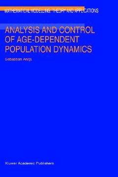 portada analysis and control of age-dependent population dynamics (en Inglés)