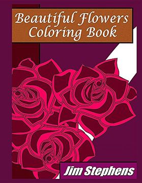 portada Beautiful Flowers Coloring Book