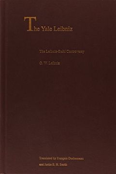 portada The Leibniz-Stahl Controversy (The Yale Leibniz Series) (en Inglés)