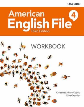 portada American English File 3th Edition 4. Workbook Without Answer key 