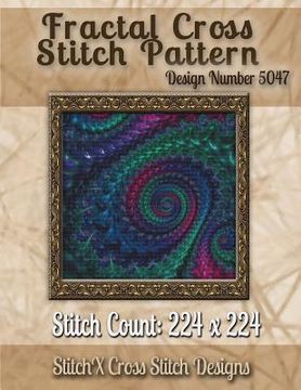 portada Fractal Cross Stitch Pattern: Design No. 5047 (en Inglés)