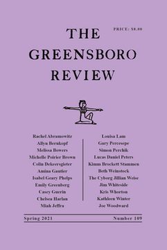 portada The Greensboro Review: Number 109, Spring 2021