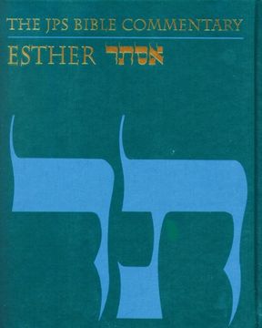 portada The jps Bible Commentary: Esther (en Inglés)