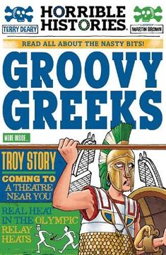 portada Groovy Greeks (Newspaper Edition) (Horrible Histories)