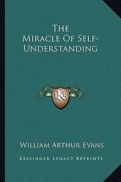 portada the miracle of self-understanding