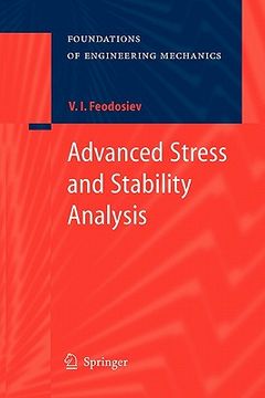 portada advanced stress and stability analysis: worked examples (in English)