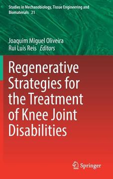 portada Regenerative Strategies for the Treatment of Knee Joint Disabilities (in English)