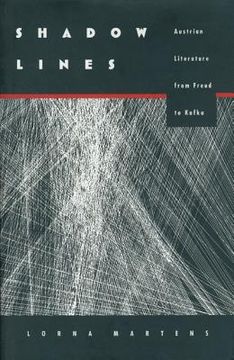 portada shadow lines: austrian literature from freud to kafka (en Inglés)