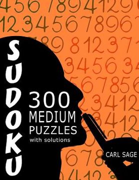 portada Sudoku 300 Medium Puzzles With Solutions. (en Inglés)