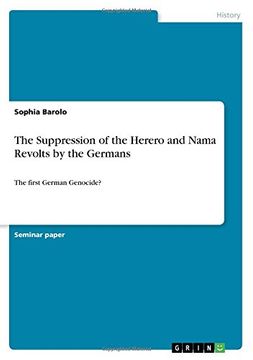 portada The Suppression of the Herero and Nama Revolts by the Germans